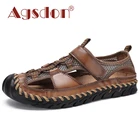 Сандалии мужские сетчатые, дышащие кроссовки, модная повседневная обувь, большие размеры 47 48, летняя обувь