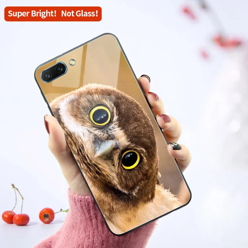 Глянцевый чехол для huawei Honor 7A Pro 7C 8C 8A чехлы на Y7 Prime/Pro 2018 Y6 Prime Y5 2019 8S| |