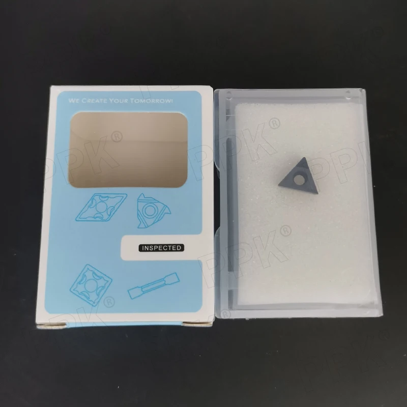 

High-precision 1pcs NEW PCD TCGT 110204 PCD Diamond CNC blade insert