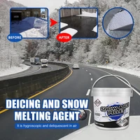 1kg de icer ice remover calcium chloride snow ice melt mini pellets prevents re freezing for parking lots driveways
