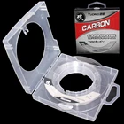 Рыболовная леска, 0,16-0,64 мм, фторуглеродная, 100 м, 1,68-20,39 кг, углеродное волокно для ловли карпа