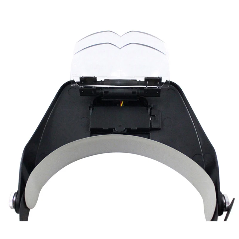 Повязка На Голову лупа лампа со светодиодной подсветкой ремонт чтение ювелирное