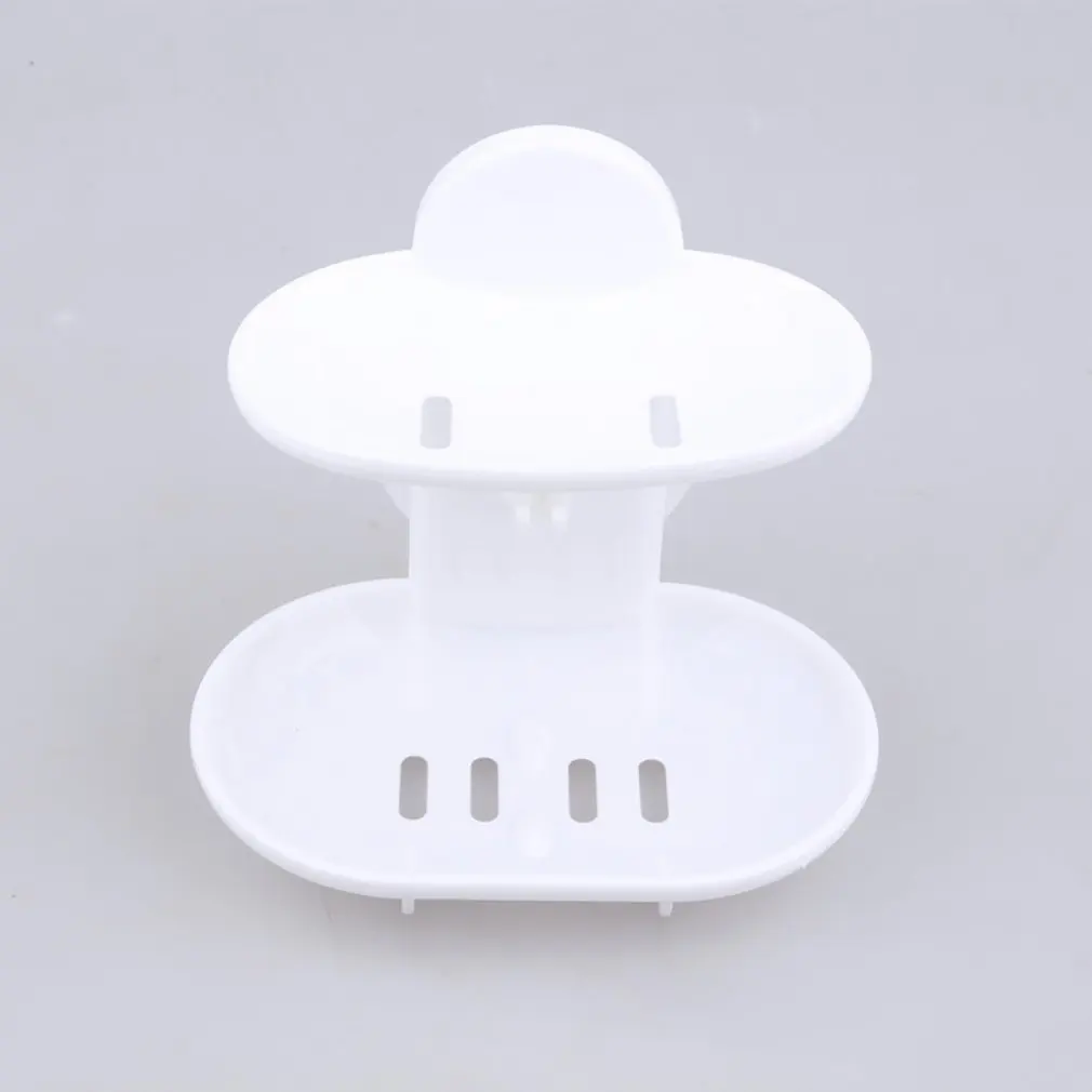 Модный двухслойный домашний держатель для мыльницы ванной комнаты крепкая