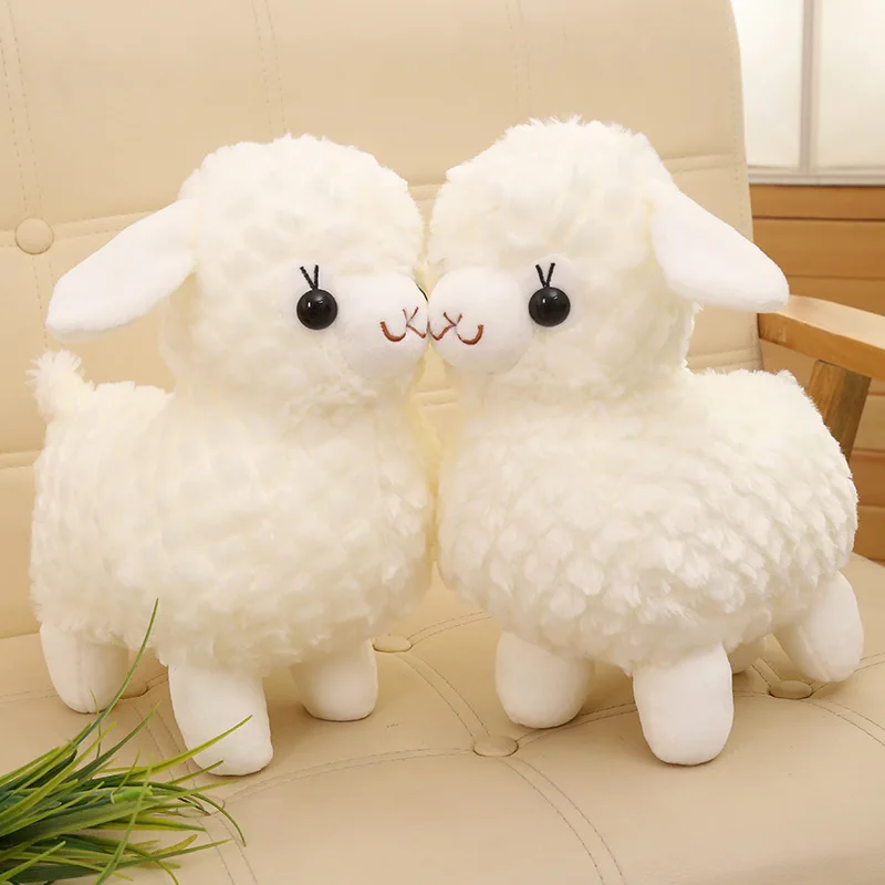 

35/45cm Stuffed Toys Soft Cute Plush Toys Dolls Kawaii Sheep Alpaca Plush Toys Giant Stuffed Toys for Kids Christmas Gifts