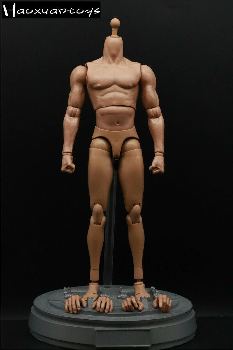 1:6 scale nude muscle man soldier model toys male young boy body figure for 12" action doll accessories | Игрушки и хобби