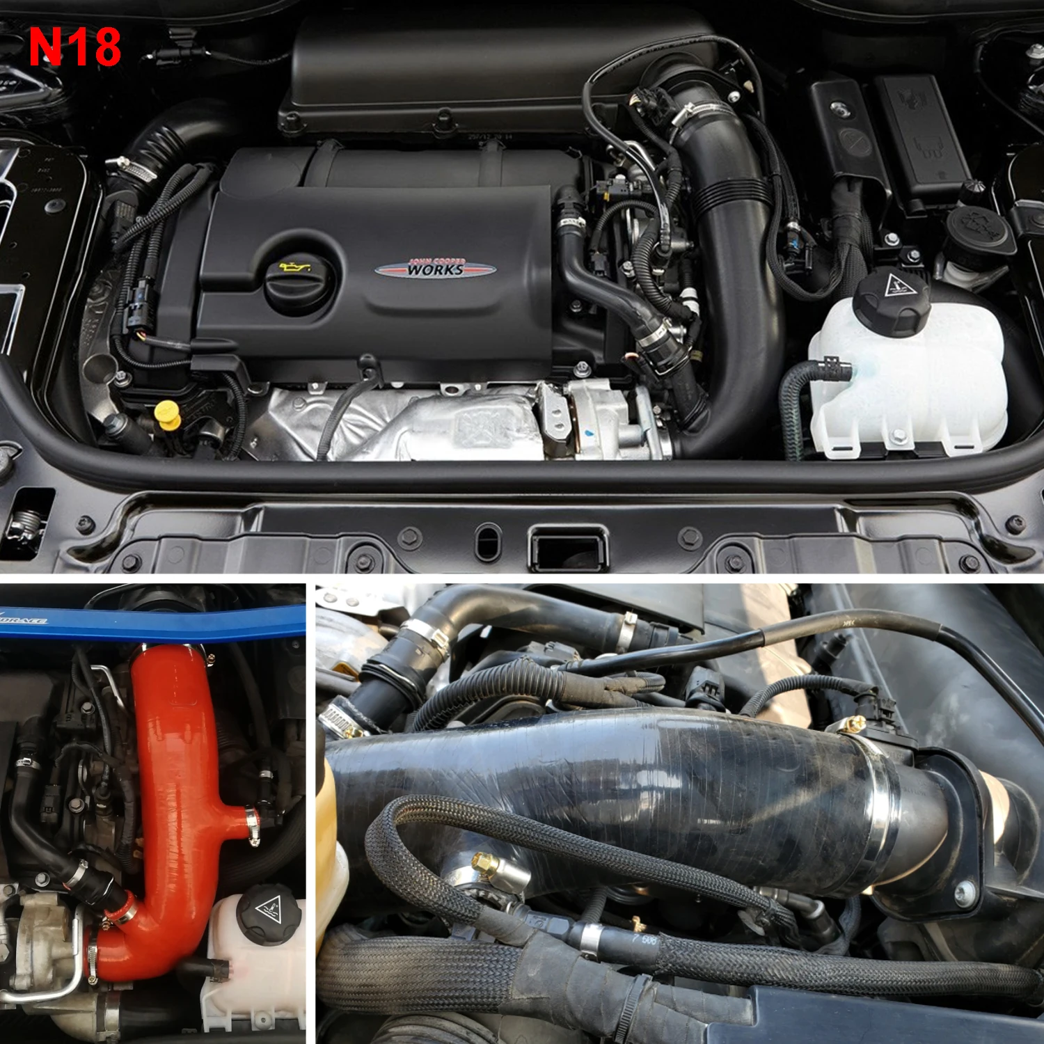 Силиконовый шланг для впуска холодного воздуха набор Mini Cooper S Clubman 1 6 T R55 R56 R57 N14