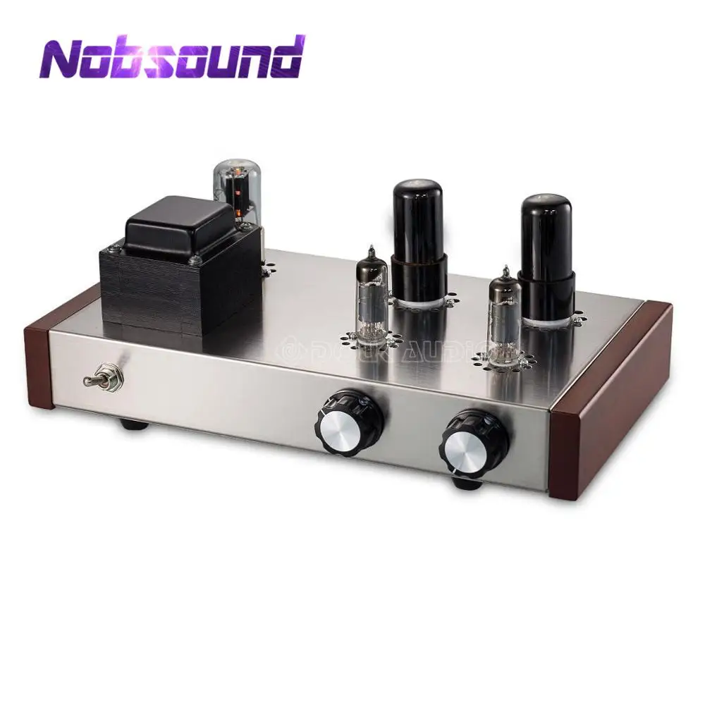 Nobsound ручной работы 6J4 пуш-ап 6P6P усилитель клапанной трубки стерео Hi-Fi класса ламповый предусилитель 4 продукцию сельского хозяйства