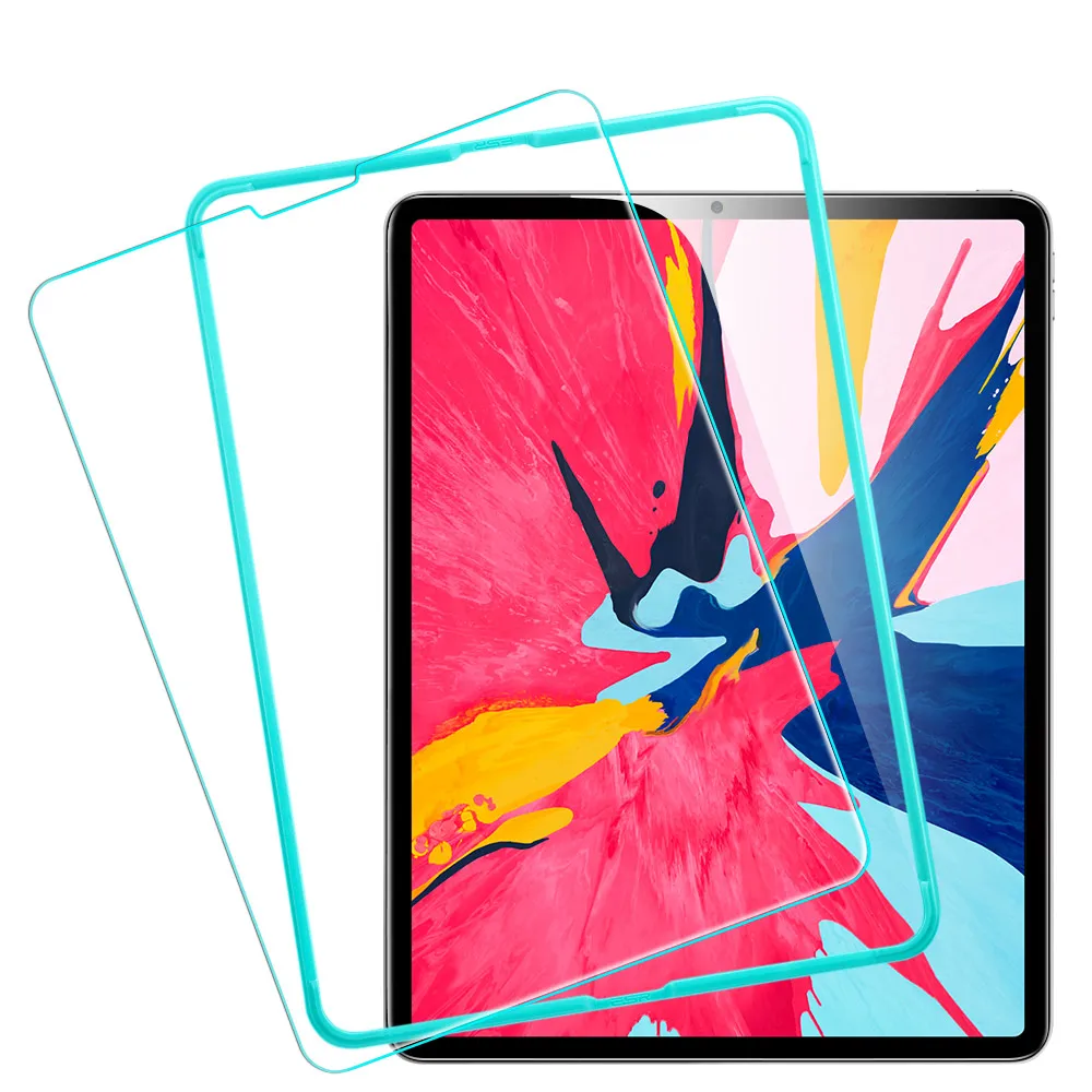 ESR Защита экрана для iPad Pro 11 Бесплатный аппликатор Закаленное стекло пленка бренд планшет защитный чехол для iPad pro11 - Цвет: 1 PC