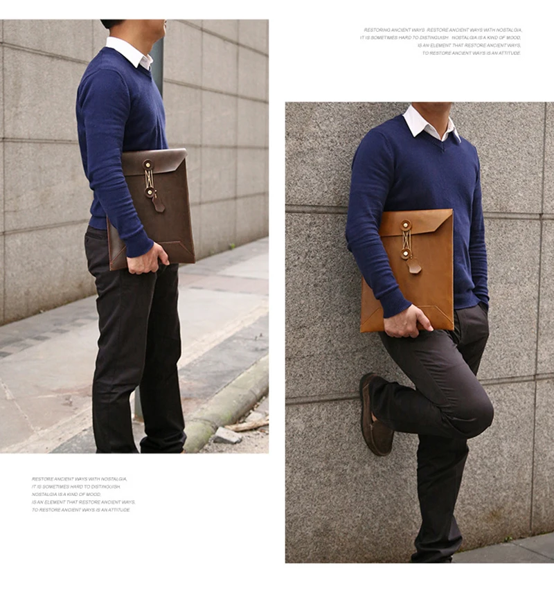 Роскошный чехол для ноутбука из натуральной кожи сумка MacBook Air 13 Pro Retina 11 12 15 Xiaomi HP