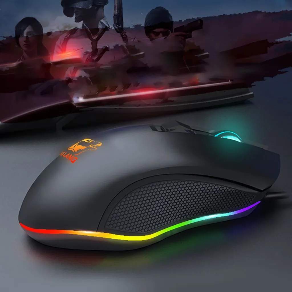 Мышь игровая V1 3200DPI USB кабель|Мыши| |