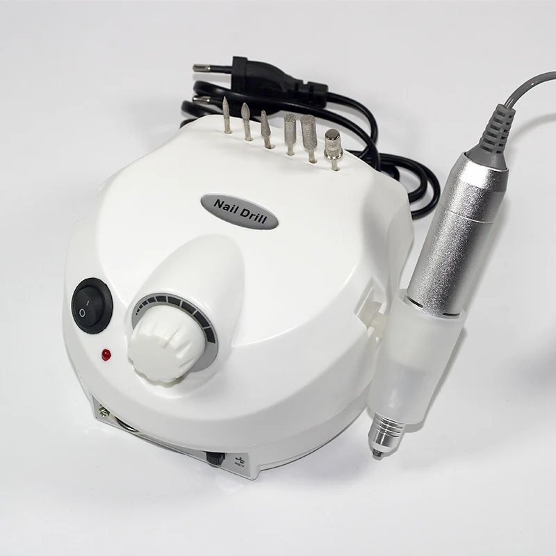 Electric Nail Drill Machine Manicure Drills Accessories Pedicure Kit File Bit Art Tools | Красота и здоровье