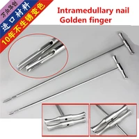 orthopedic instruments medical femoral pfna tibial intramedullary nail reduction rod hollow gold finger guide needle introducer