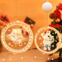 christmas led decorative lights santa claus christmas tree elk snowman hanging ornaments for home decoration xmas new year gifts