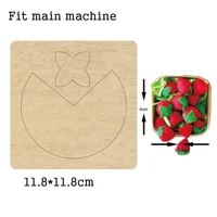 new strawberry headband wooden dies 2020 cutting dies suitable for common die cutting machines on the market