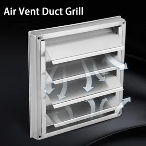 Решетка для воздуховода из нержавеющей стали, 100 мм