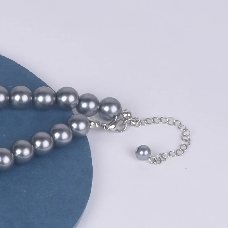 2018 модное простое Новое Белое жемчужное ожерелье аксессуары для невесты и