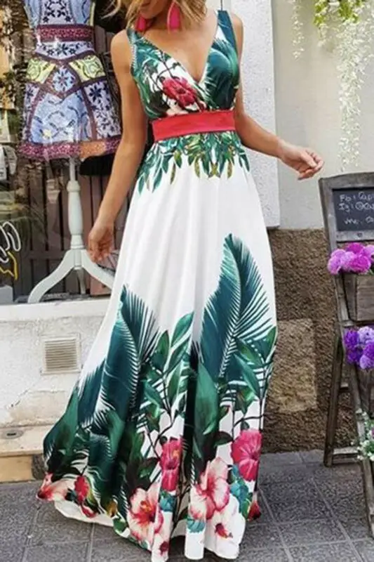 Summer Dress 2019 Women Dresses Ever-Pretty Long Deep V-neck Party Prom Evening Gown christmas dress Girls | Женская одежда