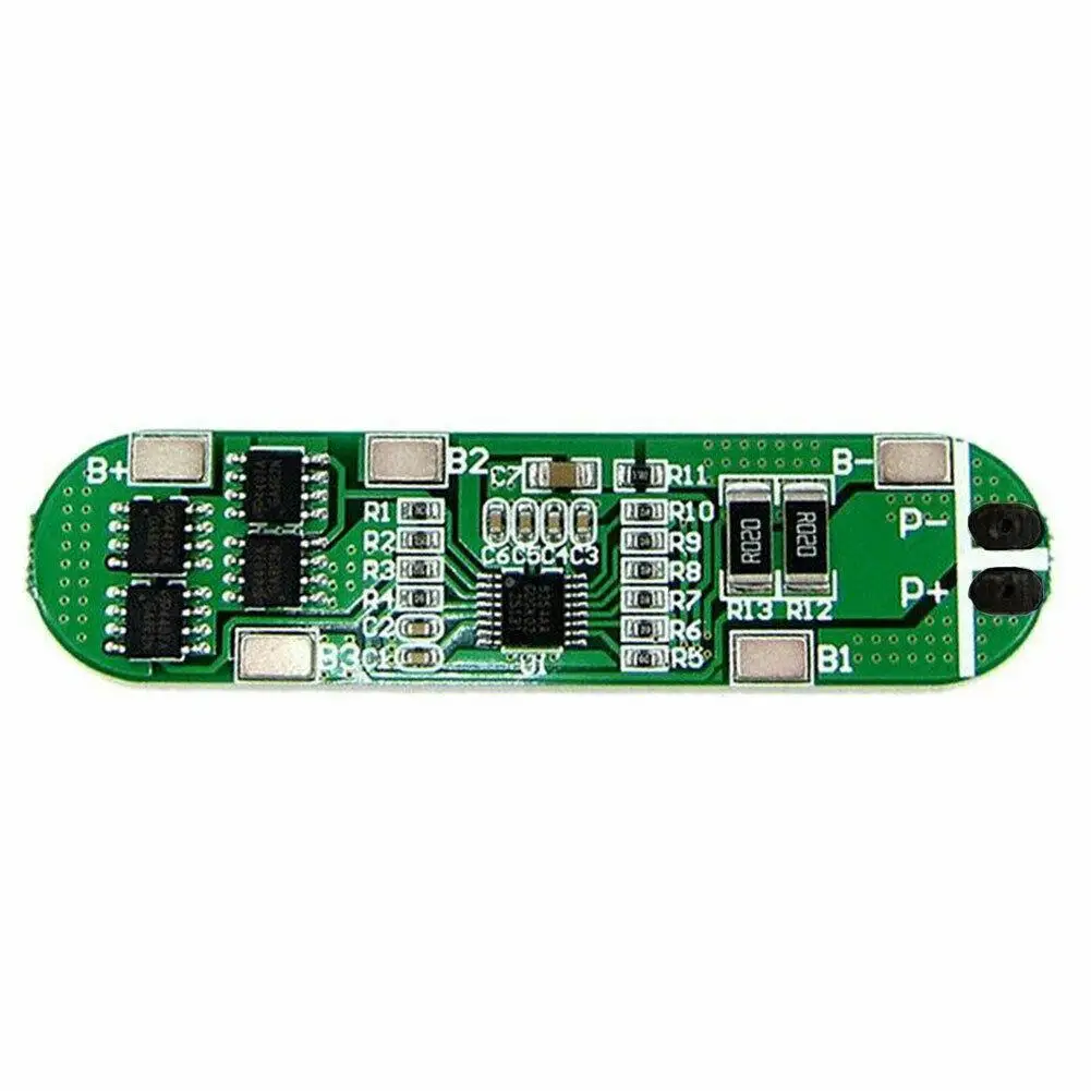Плата PCB для защиты от замыкания батареи 4 упаковок 18650 литиевая батарея 14 8 V 16 |