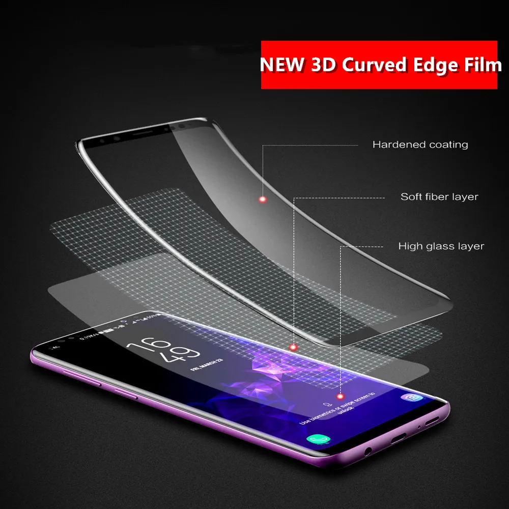 KISSCASE новая 3D мягкая пленка с изогнутыми краями для Samsung S20 Ultra закаленное стекло Plus