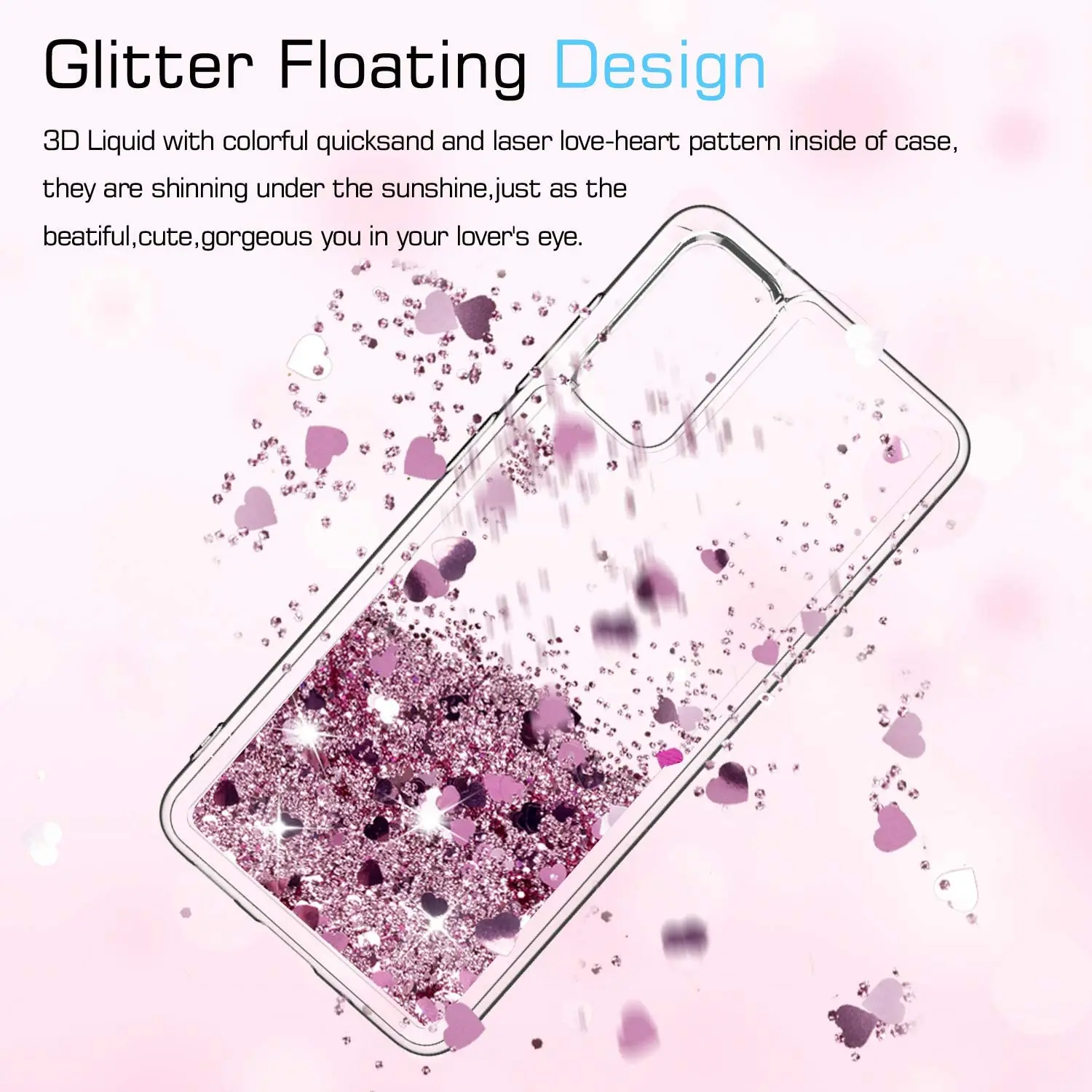Чехол с жидким сыпучим песком и блестками для Samsung Galaxy A71 A51 A70 A50 A20 A30 A10 Note 20 S20 Ultra S10