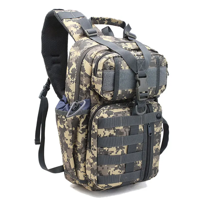 

Военный тактический рюкзак для наружного использования армейские камуфляжные сумки Molle, мужской нейлоновый рюкзак для путешествий, кемпин...