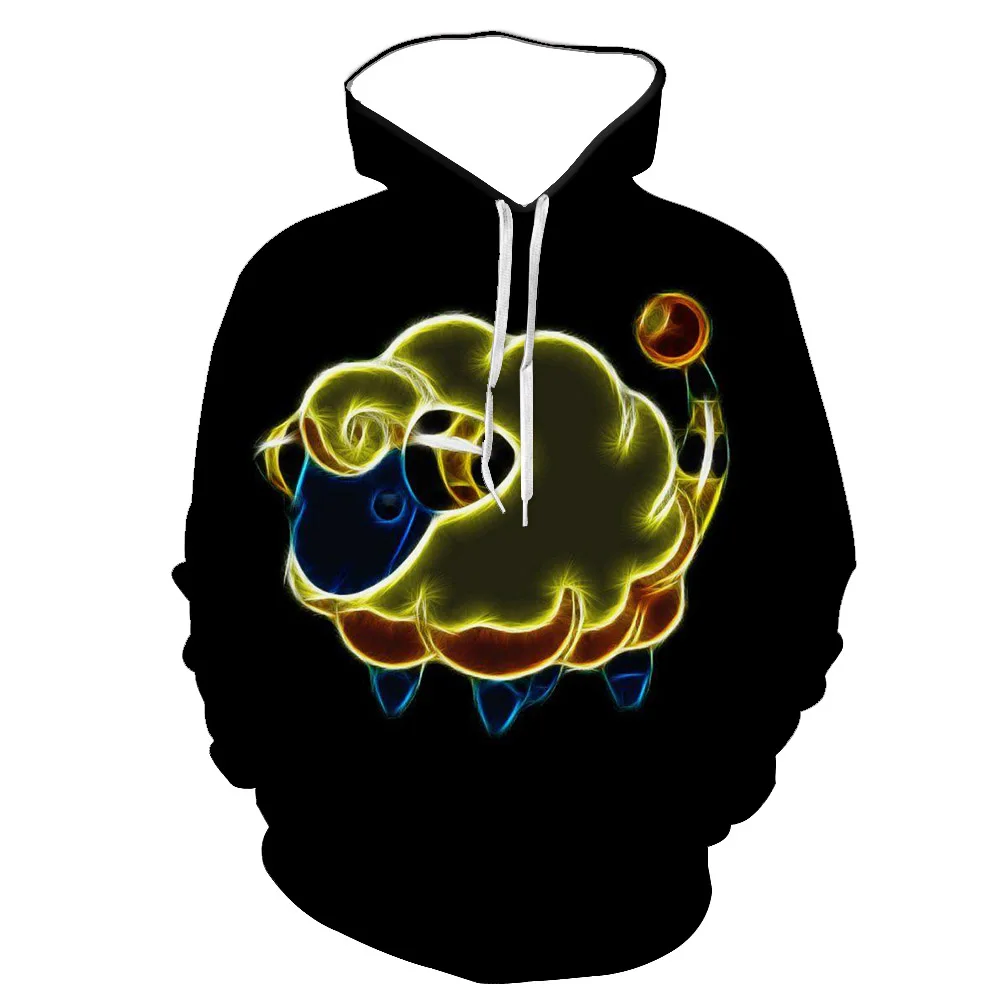 

Spring and autumn 3d men's sweater creative digital hoodie comfortable small size boy pullover round neck hoodie