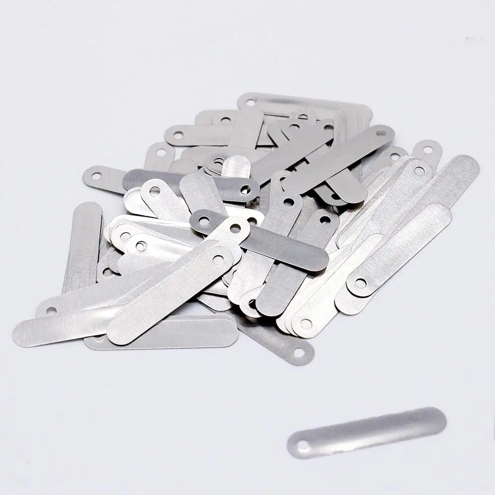 Никелевые пластинки с припоем для литий ионного аккумулятора строительства