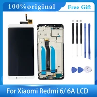 10 touch for xiaomi redmi 6a lcd display touch screen with frame lcd digitizer redmi 6 display assembly repair parts