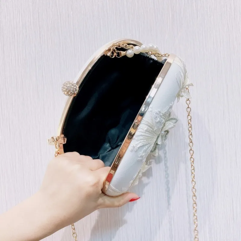 Корейская сумка для одежды на плечо с цепочкой маленькая платья вечерняя в