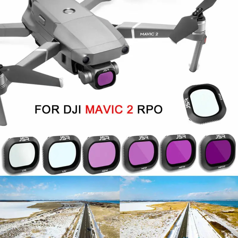 

Замена Drone Камера объектив ND-PL фильтры Звездные бленда объектива UV CPL ND 4, 8 16 32 Комплект для DJI MAVIC PRO/Air 2/PRO запасные Запчасти
