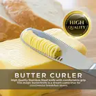 Масло резак высокого качества для Нержавеющаясталь сыр разбрасыватель удобрений Ножи слайсер 7 видов цветов лезвие бигуди Кухня инструменты сливочный сыр резак