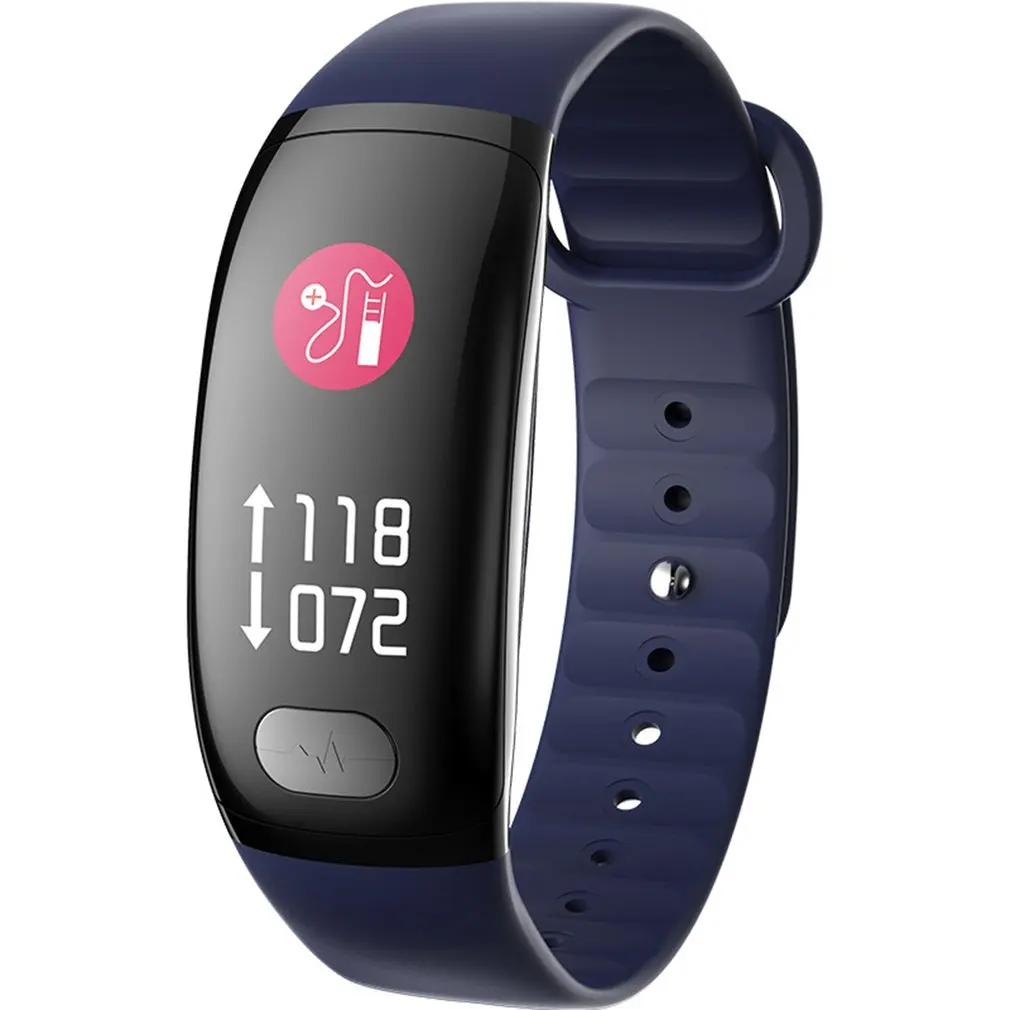 

Smart Bracelet IP67 Waterproof Body Temperature ECG Heart Rate Blood Pressure Fitness Tracker Sports Smart Band Watch