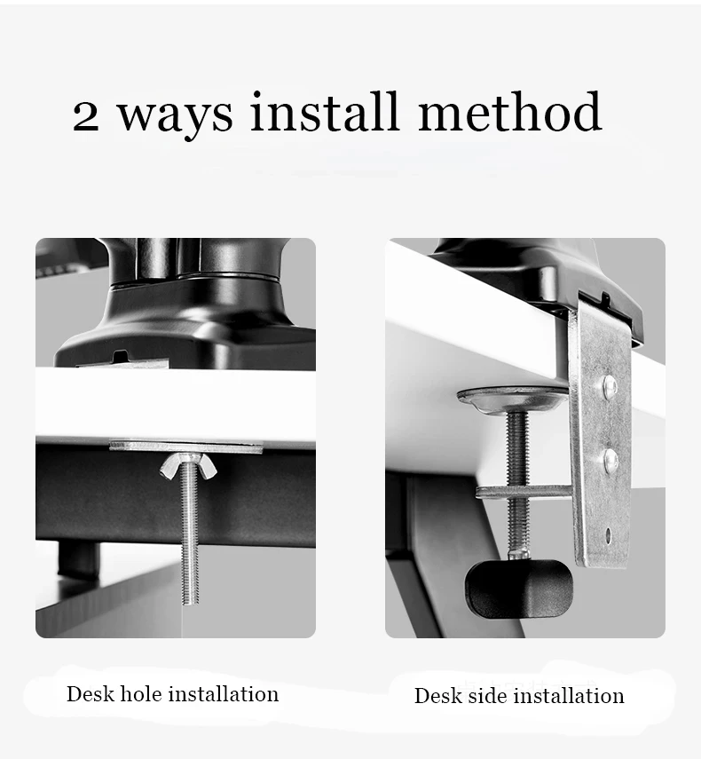 Двойная подставка для монитора LN ЖК-экранов ПК диагональю 13-27 Светодиодный