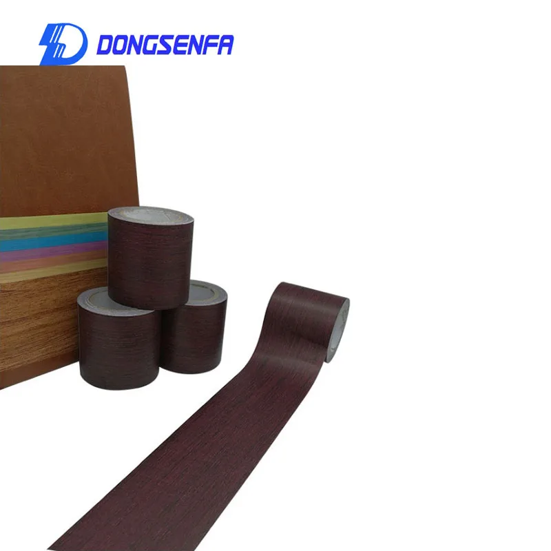 DONGSENFA 1 рулон 5,7 см* 4,6 м деревянная зернистая кожа клейкая лента диван напольная Мебель Ногами линия ремонт лента декоративная лента