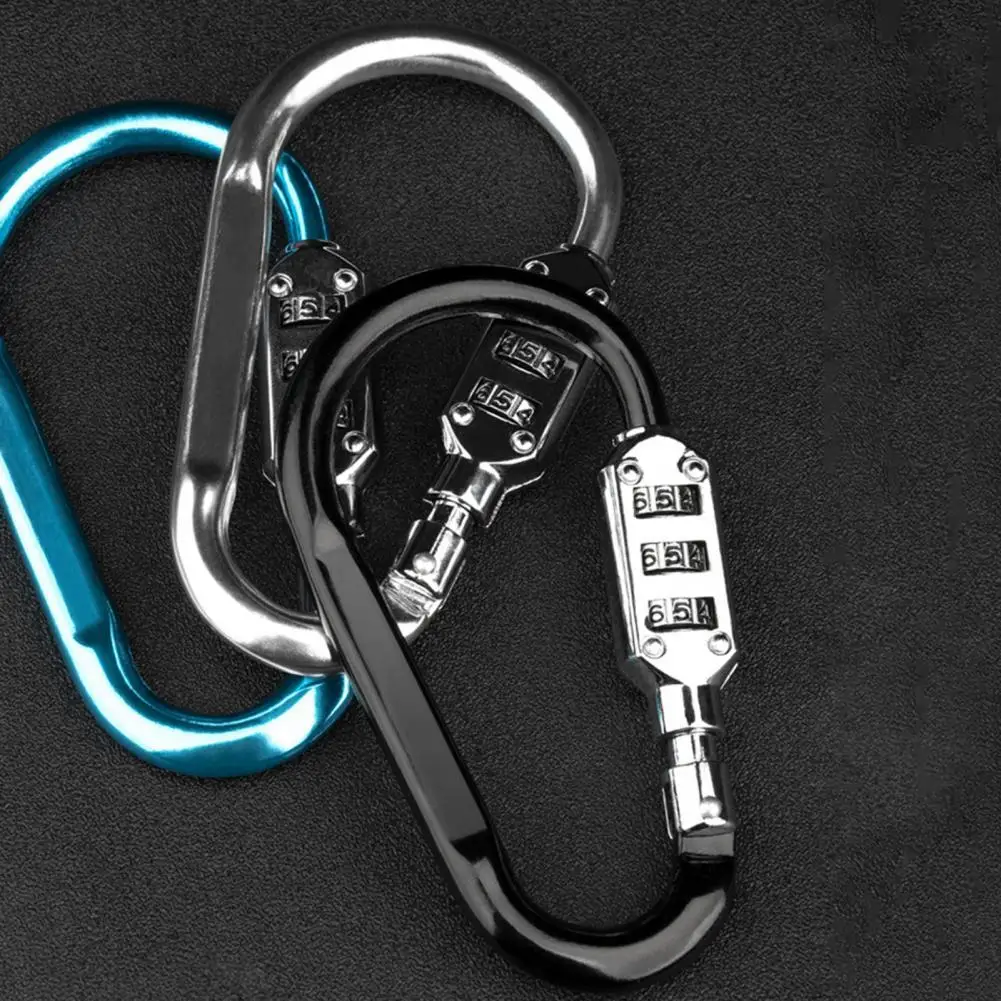 

Code Carabiner Anti-oxidation Wear Resistant Accessory Strong Load-bearing D-Shaped Carabiners for Outdoor