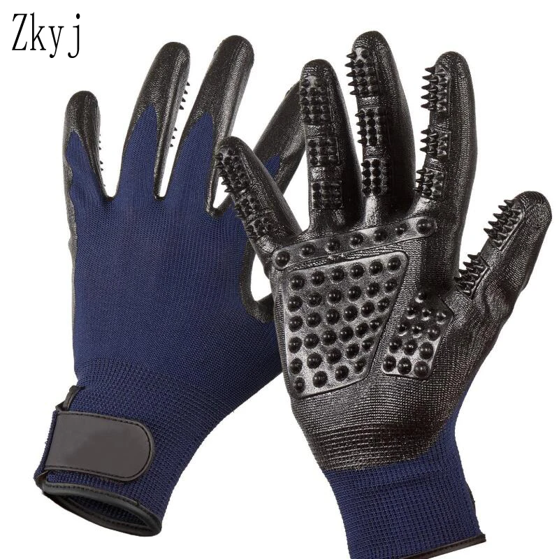 Перчатка для груминга кошек щетка вычесывания шерсти у расческа собак ванной