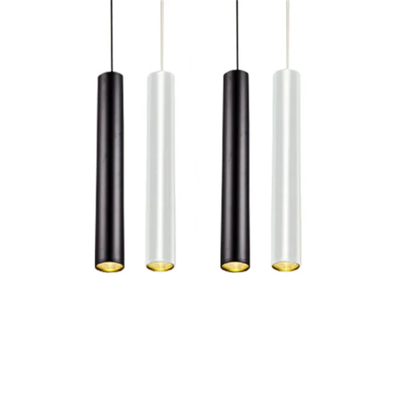 Всемогущий светодиодный длинный светильник вниз светильник 3 Вт/7 Вт/12 Вт 20 см/30 см/60 см Подвесной COB светодиодный потолочный светильник, высокое голенище, Светодиодный Люстра