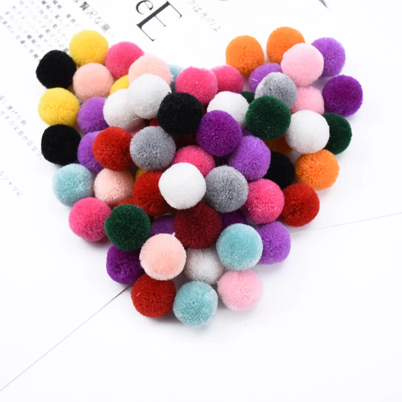 20 Pieces Pompons home decoration needlework Gloves hat clothes accessories DIY gifts box fake flowers for scrapbooking wedding | Дом и сад