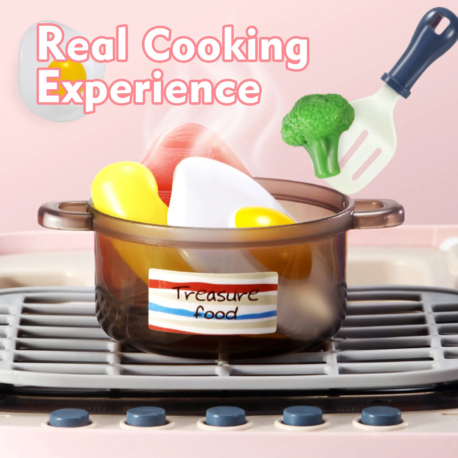 Детский кухонный набор для приготовления пищи корзина пикника игрушка с