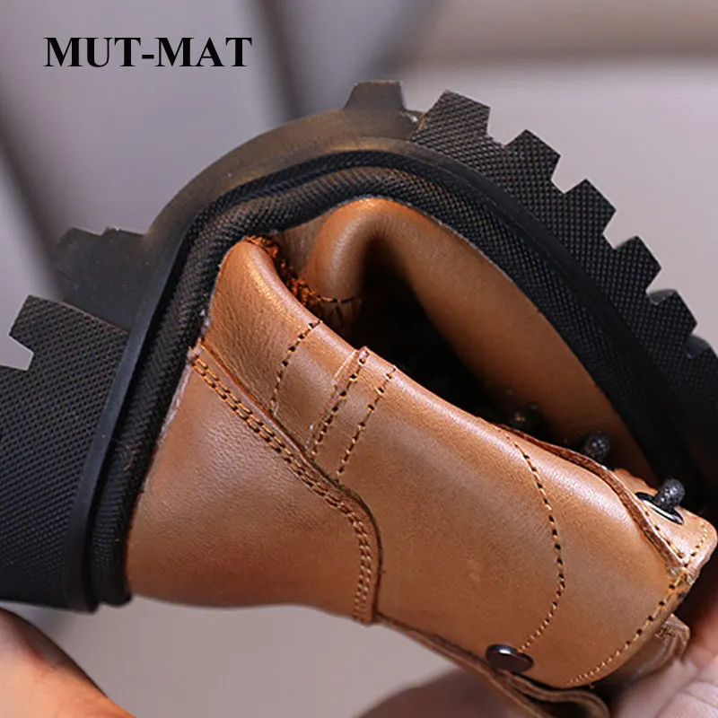 Детская обувь 2020 модная новинка осенние повседневные короткие ботинки для