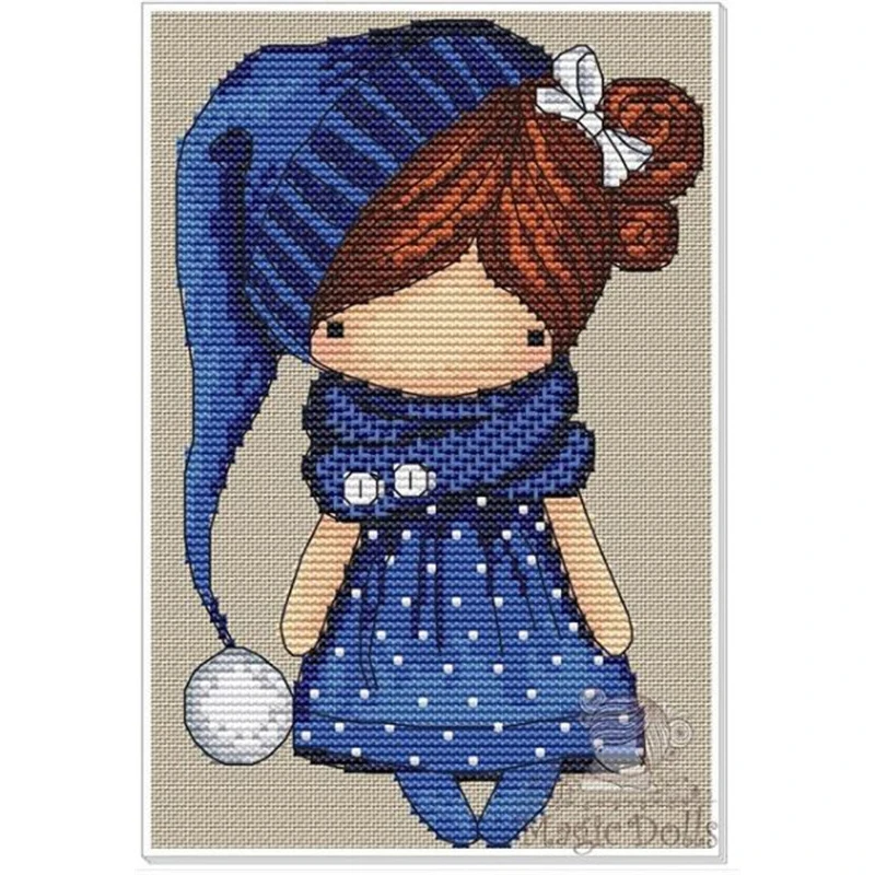 

ZZ2202 Christmas Decoration Diy Cross Stitch Kits Painting Packages Kit Crochet Accessories Cross Stitch Set Cross-stitch