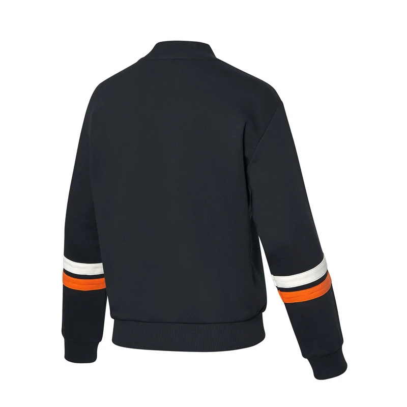 Женская тренировочная флисовая толстовка Li-Ning теплые спортивные свитера из 69%