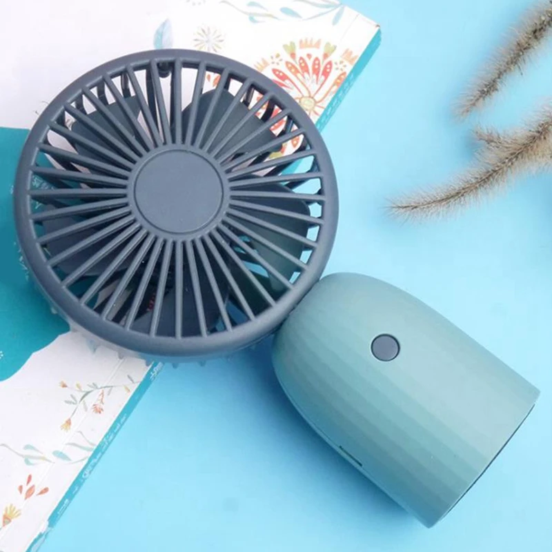 

Mini Handheld Fan Personal Portable Fan Speed Adjustable USB Rechargeable Fan Cute Design Fan Outdoor Travelling
