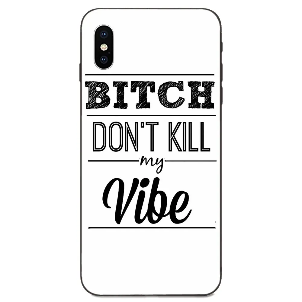Kendrick Lamar Bech Don't Kill My Vibe для Apple iPhone 4 4S 5 5S SE 6 6S 7 8 11 Plus X XS Max XR Pro картина из мягкой
