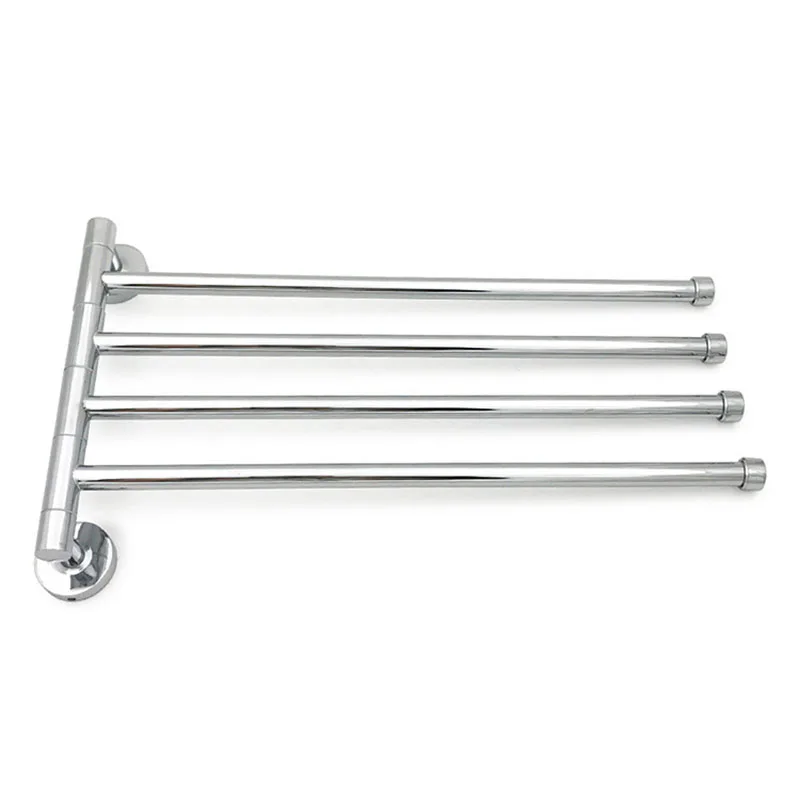

Stainless Steel Towel Bar Rotating Towel Rack Bathroom Kitchen Wall-mounted Towel Polished Rack Holder Hardware Accessory