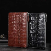 mafeimengge Thailand crocodile leather male business Hand caught crocodile leisure men clutch bag men bag