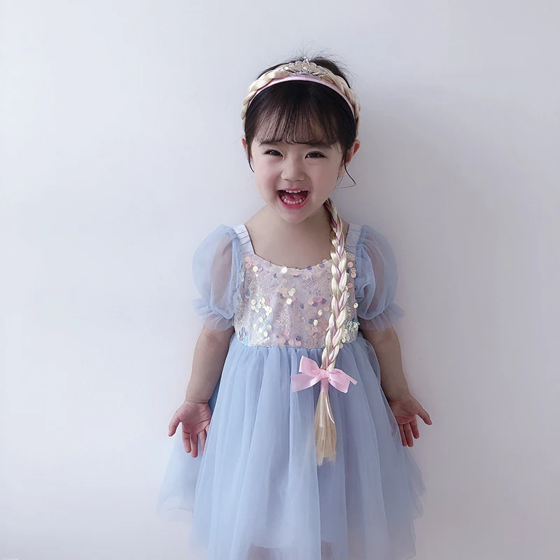 

Cosplay Play Crown Braid Girl Color Headband Headdress