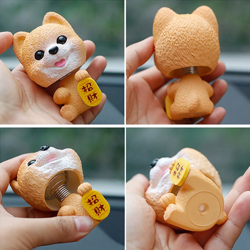 Поплавок в китайском стиле для автомобиля игрушки приборной панели кивающая