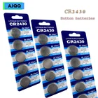 Заводская цена, оптовая продажа, оригинальные литий-ионные батарейки 3 в CR2430 DL2430 BR2430 ECR2430 KL2430 KCR2430, 25 шт.