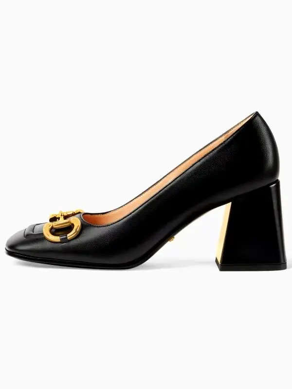 

New comfortable shoes in spring 2021 work shoes thick-soled high heels square heels soft-soled fashion women's shoes heels 2021